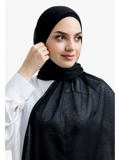 Solid Cotton Jersey Hijab