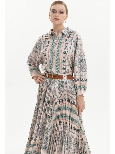 Printed Loose Fit Shirt -Sale