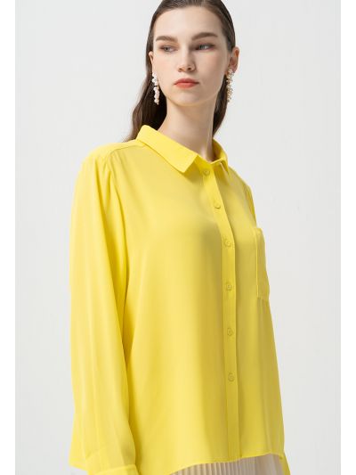 Single Tone Long Sleeves Shirt