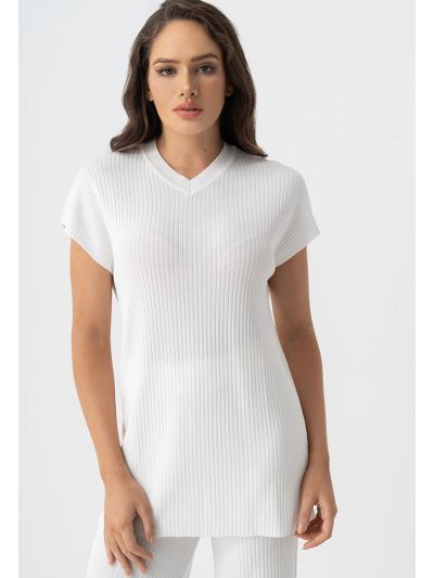 Solid Sleeveless Knitted Top