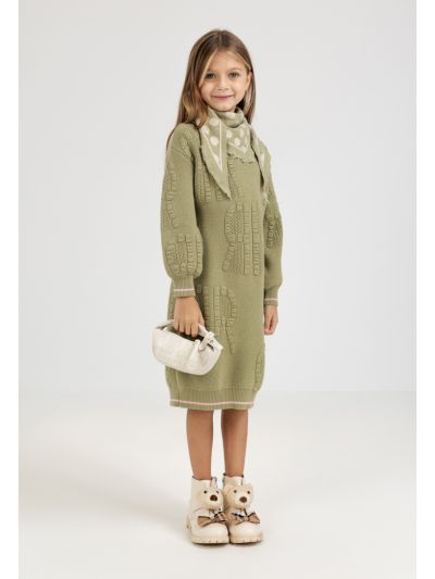 Woven Monogram Dress