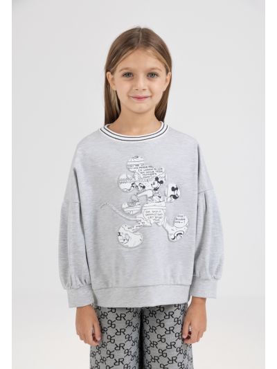 Mickey Embellished Sweater