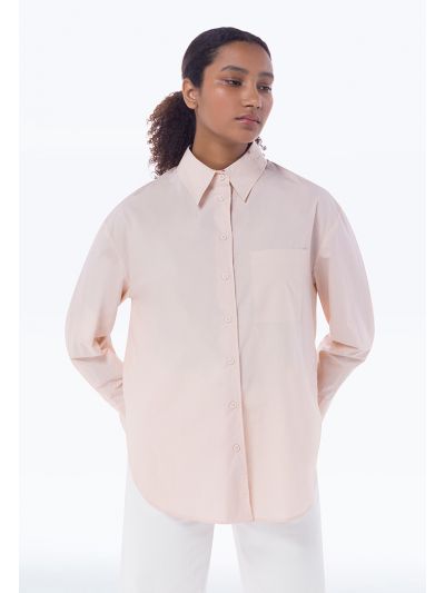Solid Classic Button Up Shirt - Work Style