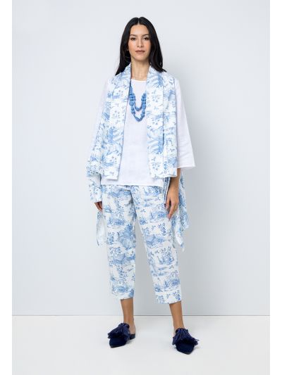 Printed Straight Legs Trouser