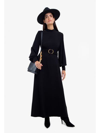 Solid Simple Casual Maxi Dress -Sale