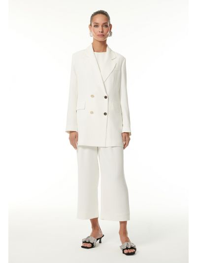 Solid Casual Culottes -Sale
