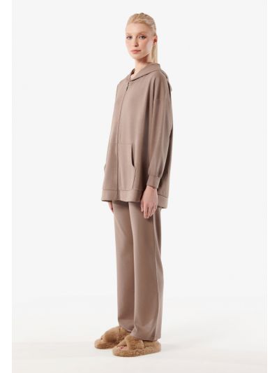 Knitted Straight Leg Pants