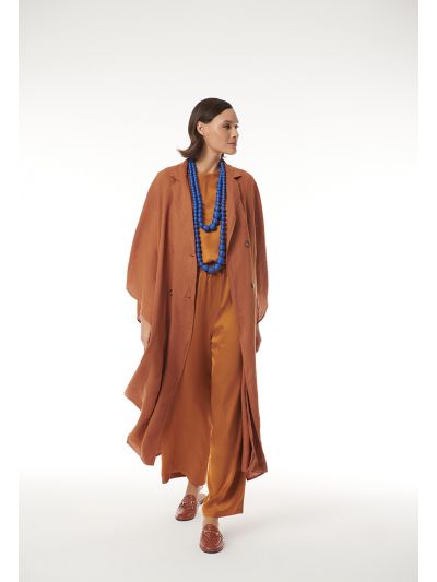 Blazer Designed Solid Long Outer Jacket
