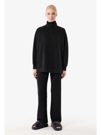 Knitted Straight Leg Pants