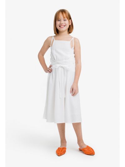 Solid Sleeveless Dress