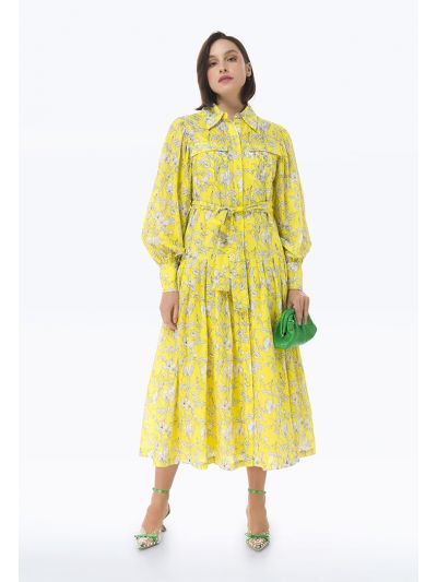 Floral Print Maxi Dress -Sale