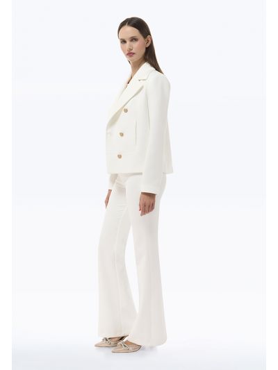 Long Formal Solid Trouser -Sale