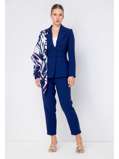 Regular Fit Solid Trouser