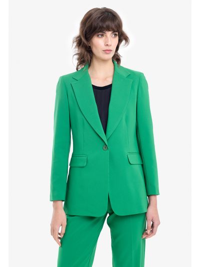 Classic Formal Solid Blazer -Sale