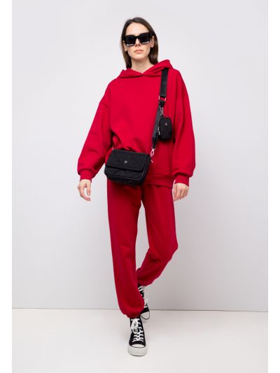 Solid High Waist Jogger