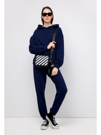 Solid High Waist Jogger