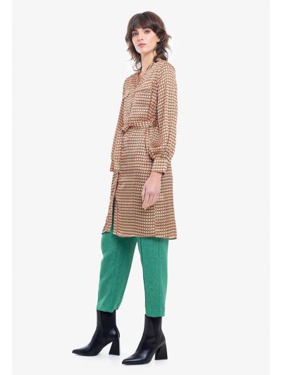 Solid Pin Tuck Pants -Sale