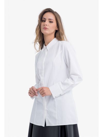 Poplin Princess Line Shirt