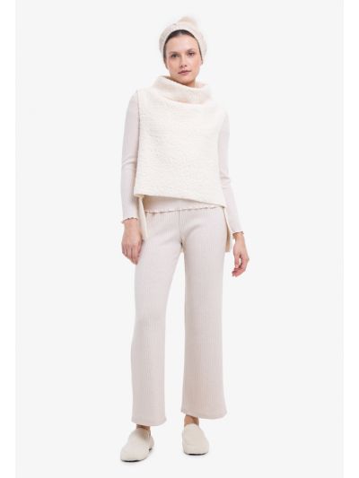 Wide Leg Straight Solid Pants