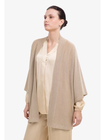 lurex Shimmery Knitted Kimono