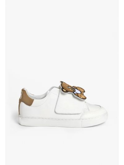 Bear Embellished Sneakers