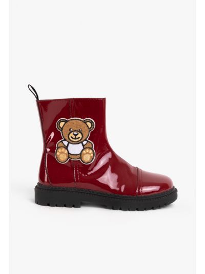 Bear Embellished Boots