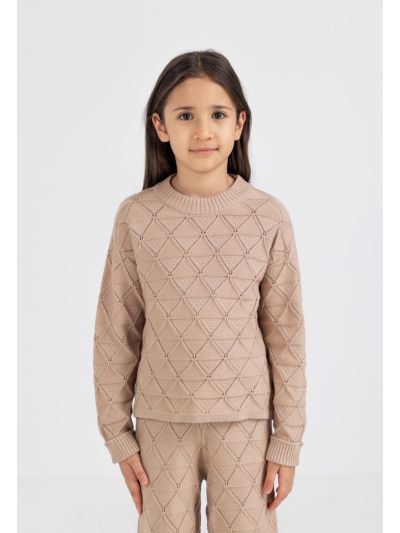 Knitted Patterned Top
