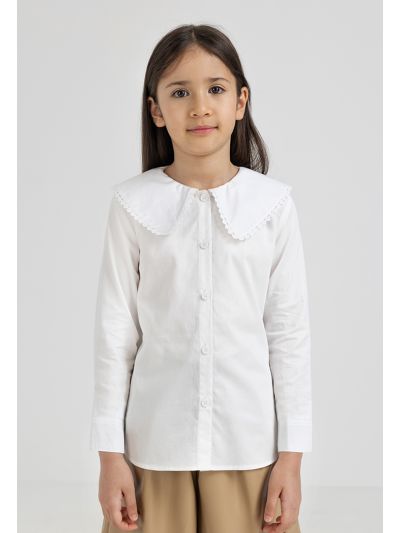 Basic Sailor Collar Shirt