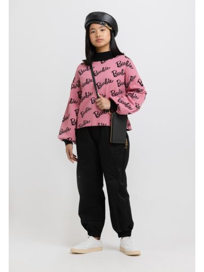 Relaxed Solid Elasticated Hem Sweatpants -Sale
