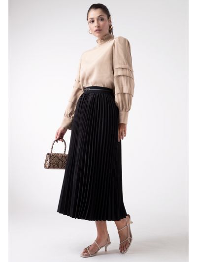 Pleated Comfy Skirt