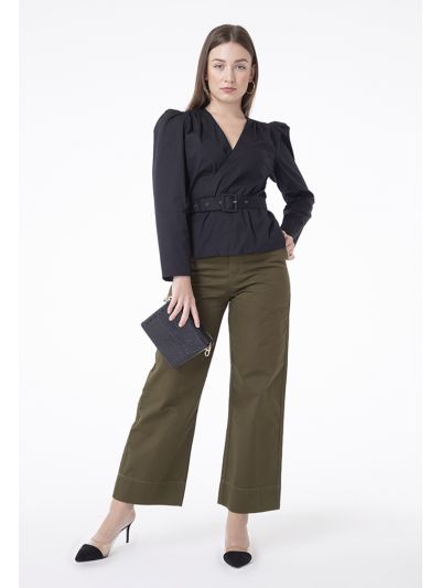 Loose Fit Straight Leg Trouser