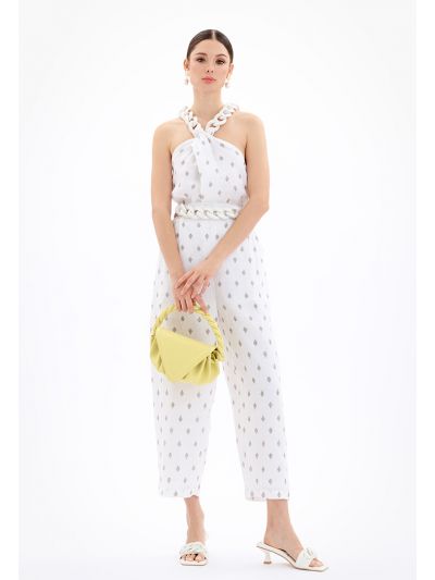 Wide Leg Printed Pants -Sale