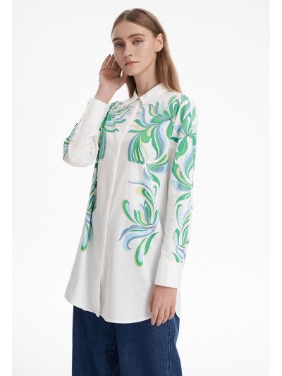 Paisley Printed Multicolored Shirt -Sale