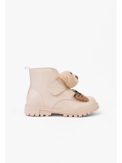 Bow and Bear Embellished Boots