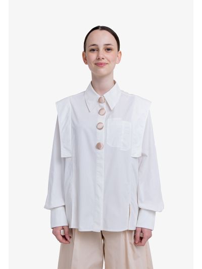 Solid Abstract Shirt