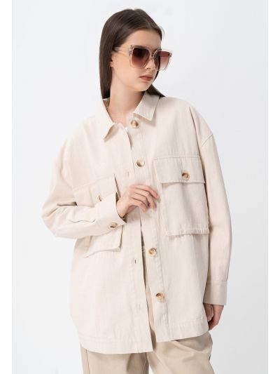 Fringe Long Sleeves Jacket