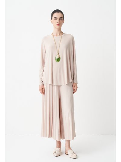 Single Tone Wide Legs Culottes