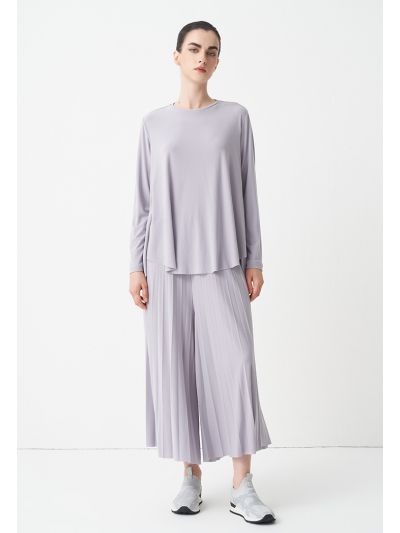 Single Tone Wide Legs Culottes