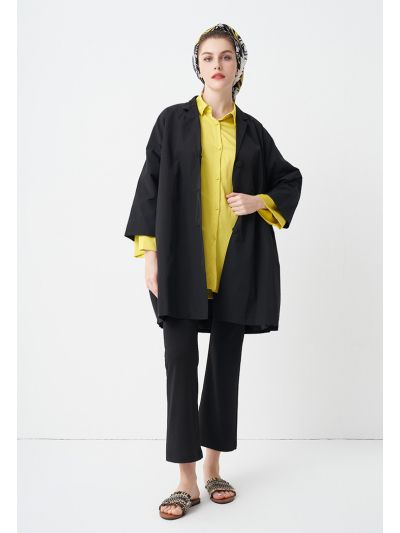Straight Legs High-Waist Trouser