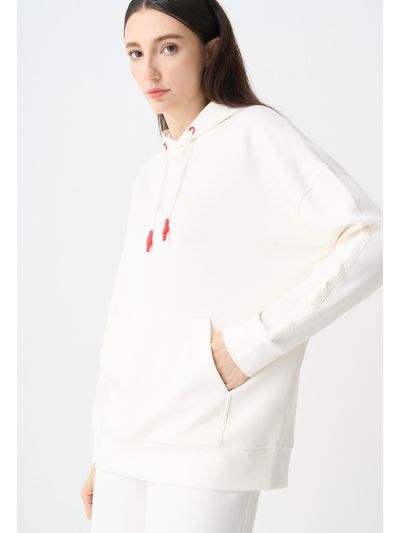 Patch Pocket Drop Shoulder Hoodie