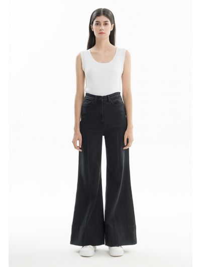 Basic Simple Denim Trouser