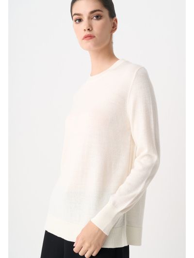 Long Sleeve Knitted Basic Blouse