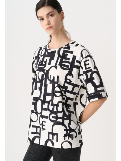 Monogram Printed Short Sleeves T-shirt