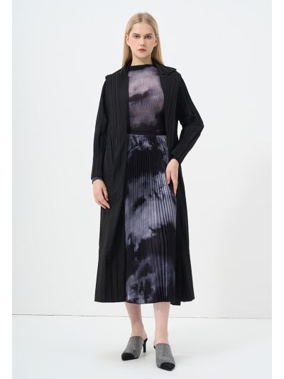 Double Breasted Belted Maxi Jacket