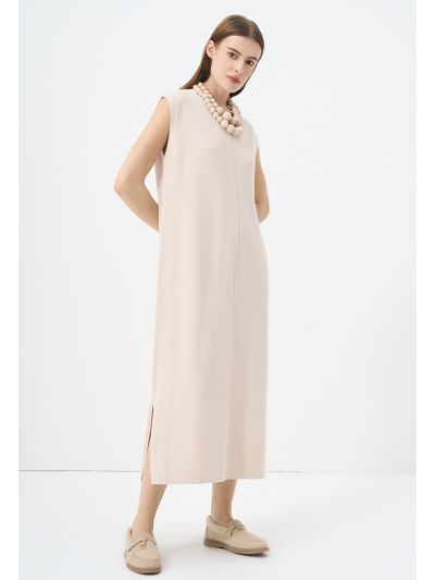 Basic Sleeveless Maxi Dress