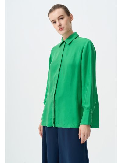 Single Tone Long Sleeve Shirt
