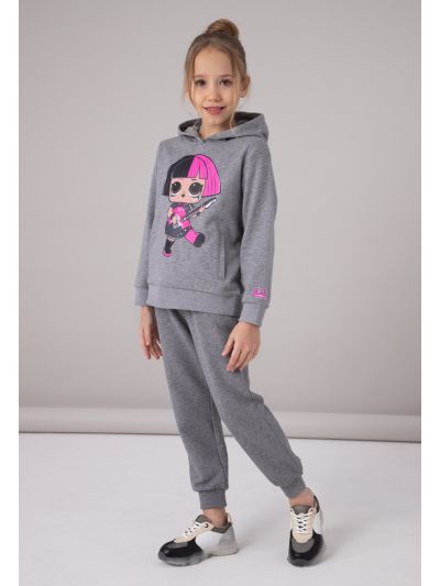 Drawstring Waist Ribbed Jogger Sweatpants