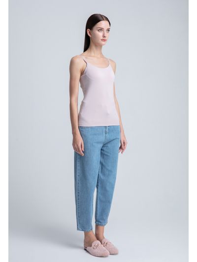 High Waist Denim Pants