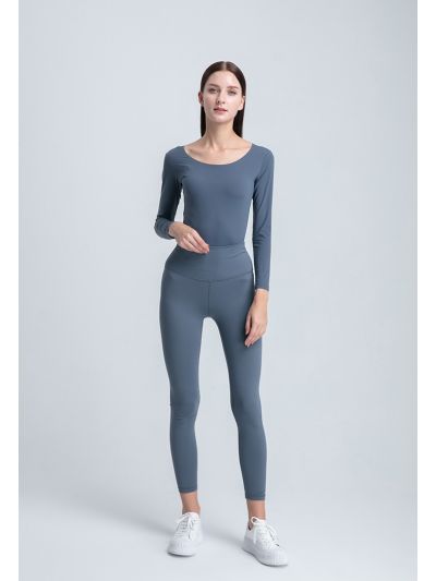 High Waist Fitted Jeggings Pants