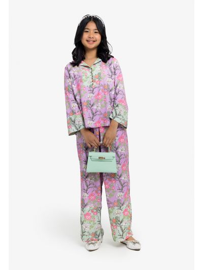 Vibrant Printed Palazzo Trousers 